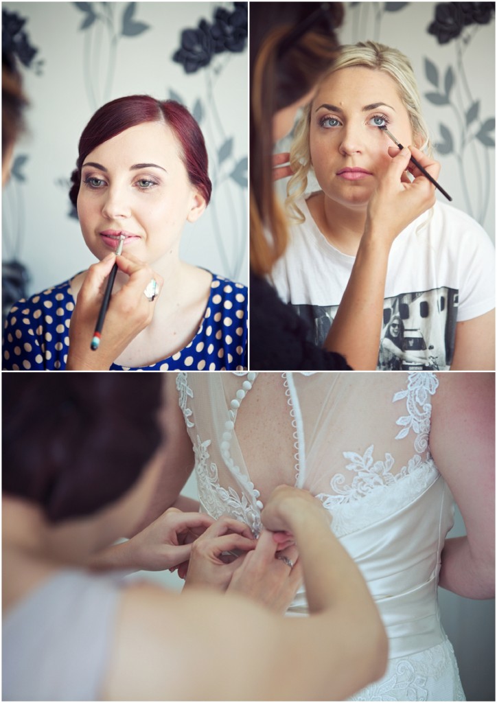 Photograph published with the entry A pastel-pretty Paintworks real wedding with gorgeous gold shoes and styling by The Little Wedding Helper