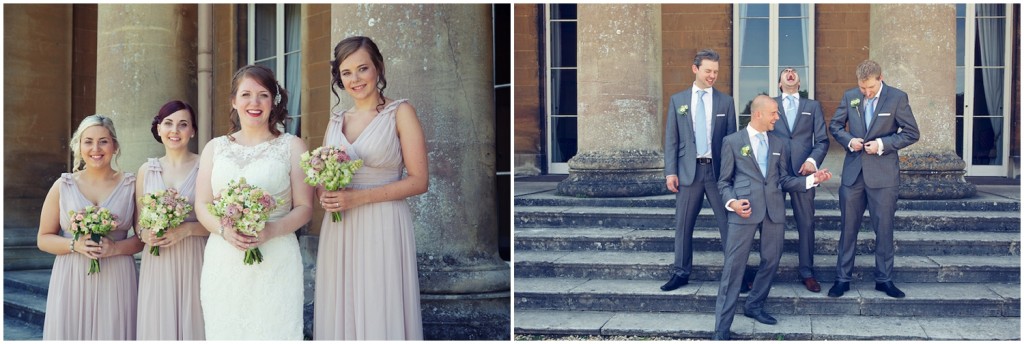 Photograph published with the entry A pastel-pretty Paintworks real wedding with gorgeous gold shoes and styling by The Little Wedding Helper