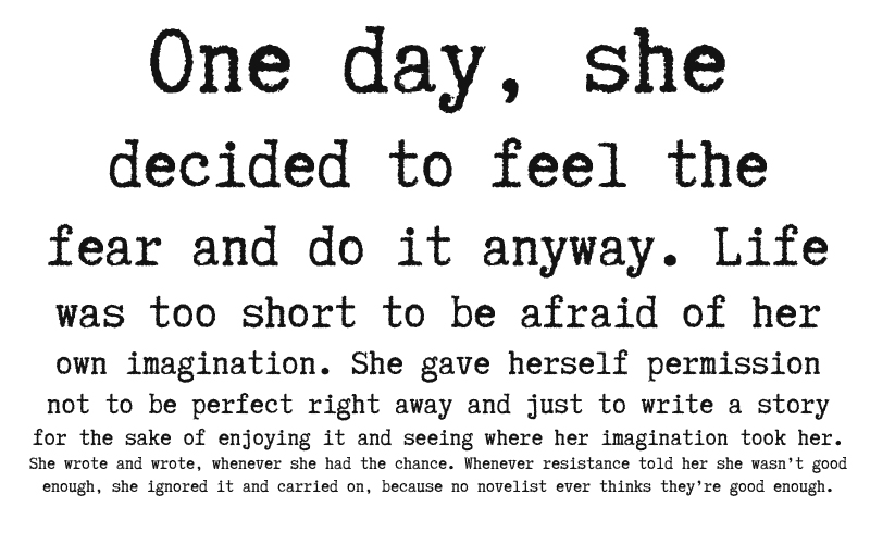 Photograph published with the entry Overcoming “one day” syndrome: how to write your first novel